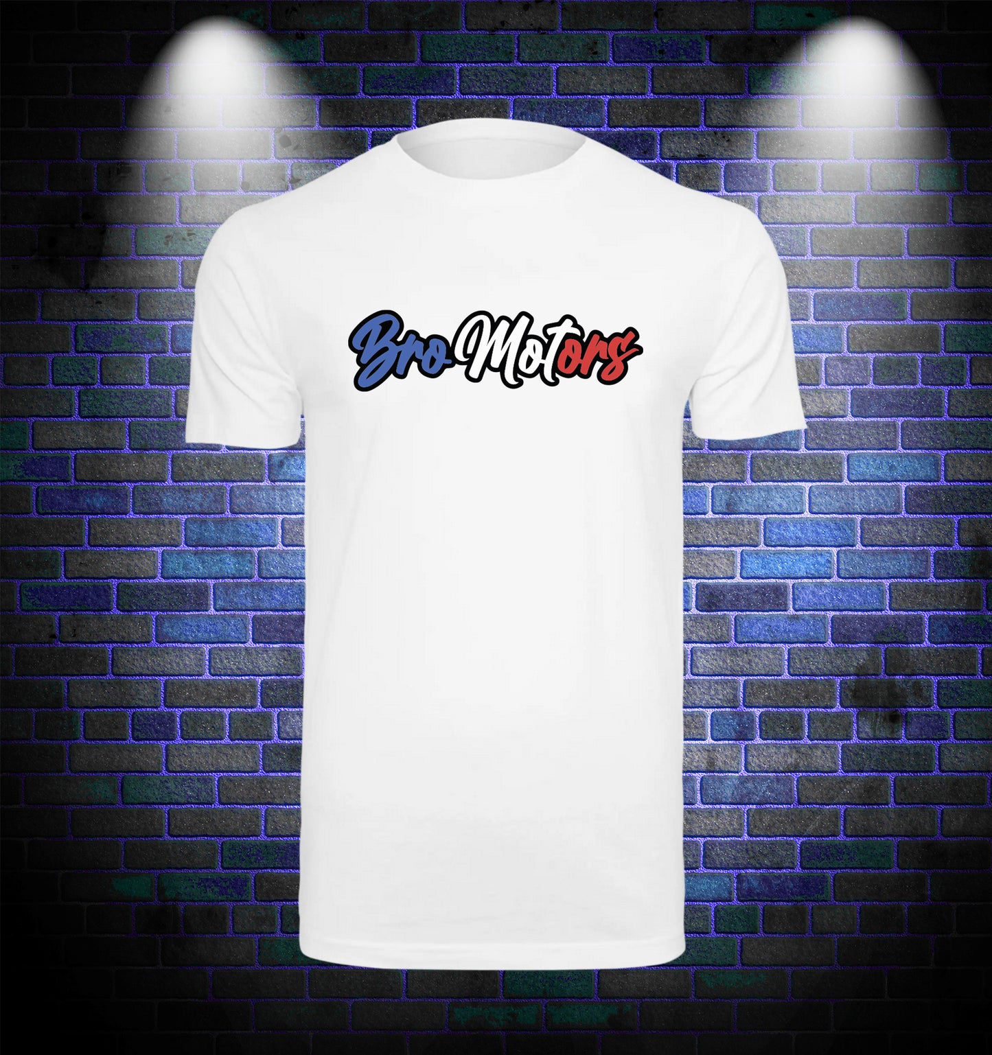 T-Shirt Bromotors France Blanc