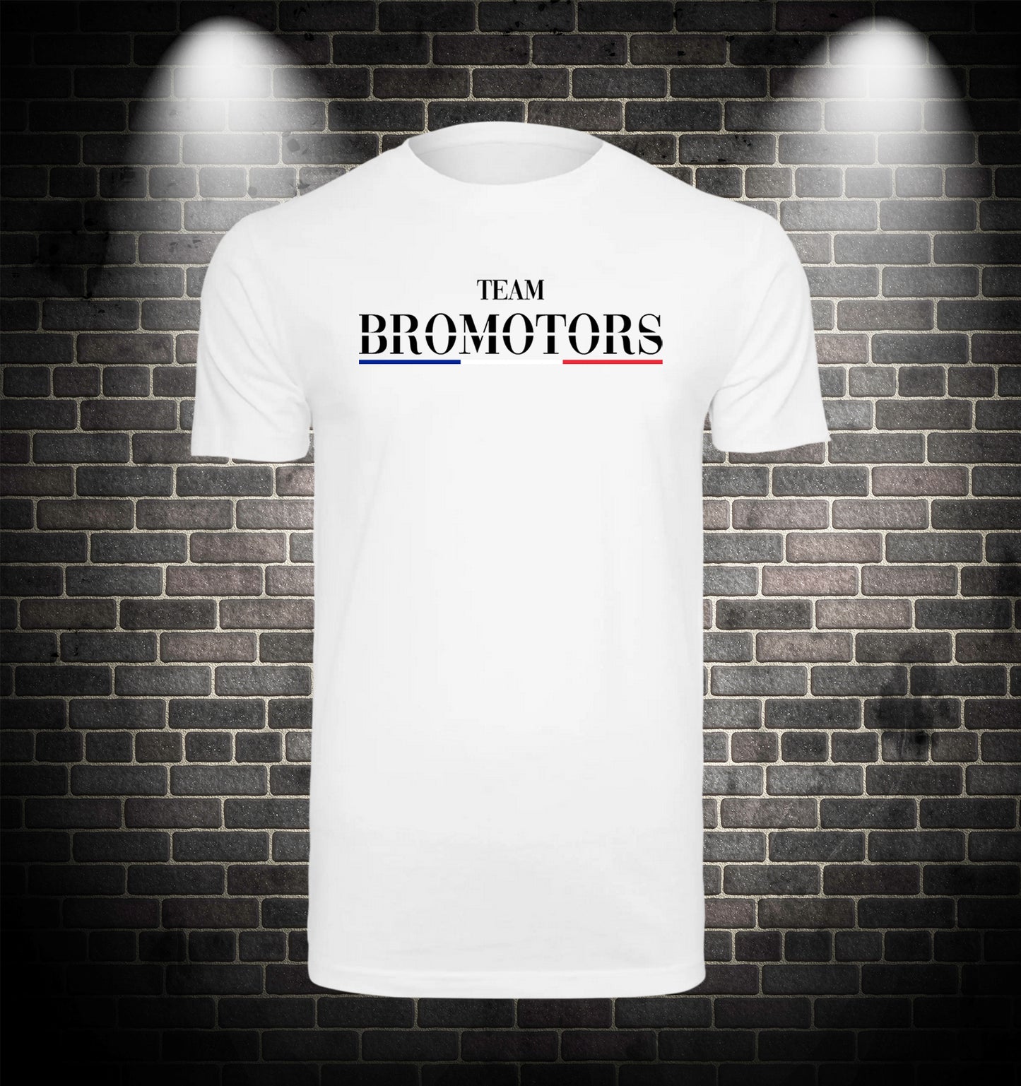 T-Shirt Team Bromotors Blanc